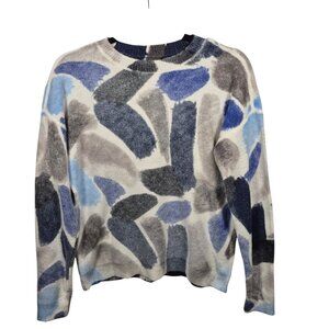 Charlie B Sweater Womens XS Multicolor Pullover Long Sleeve Knit Top Reversible